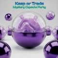 Elite Mystery Capsule - purple outlined letters